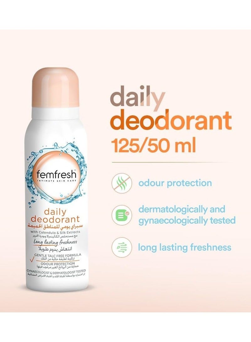 femfresh Daily Deodorant Spray - 125 ml - Image 5